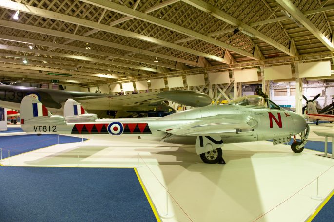 de Haviland Vampire F.3 VT812 © Richard Hall